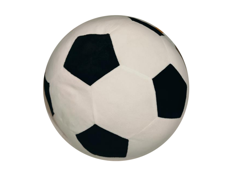 Jerry Fabrics Coussin décoratif 3D Football - env. 30 cm - Polyester
