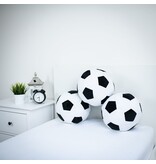 Jerry Fabrics Dekoratives Kissen 3D-Fußball – ca. 30 cm – Polyester