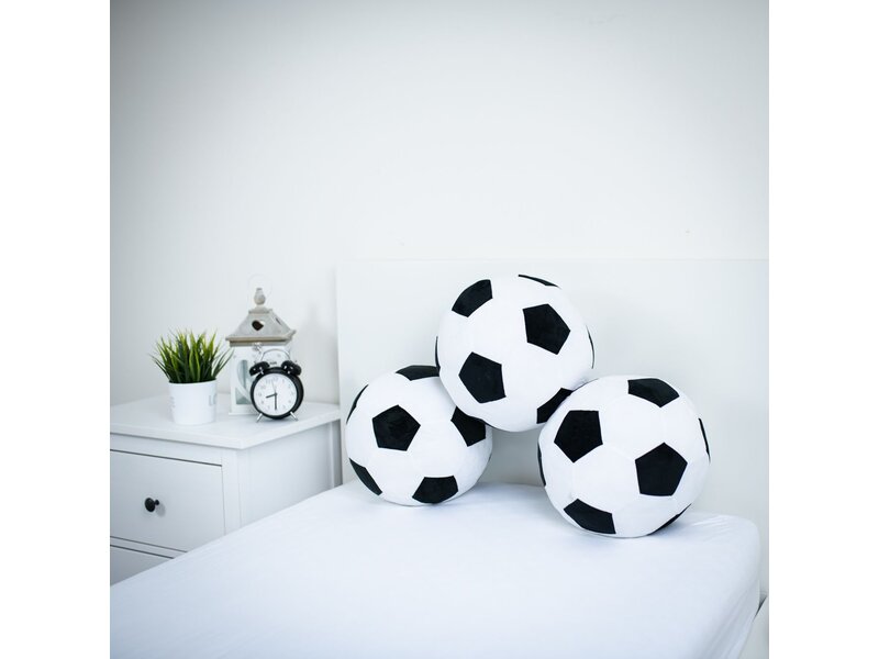 Jerry Fabrics Decorative Cushion 3D Football - approx. 30 cm - Polyester