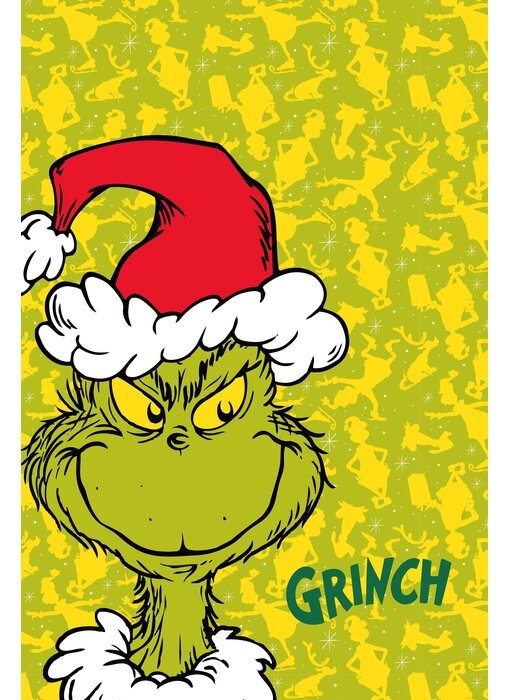 The Grinch Fleecedecke 100 x 150 cm Polyester