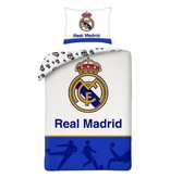 Real Madrid Dekbedovertrek Logo 140x200/70x90cm - katoen