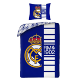Real Madrid Dekbedovertrek Blue - 140x200 70x90cm - katoen
