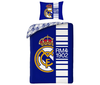 Real Madrid Bettbezug Blau 140x200 Baumwolle