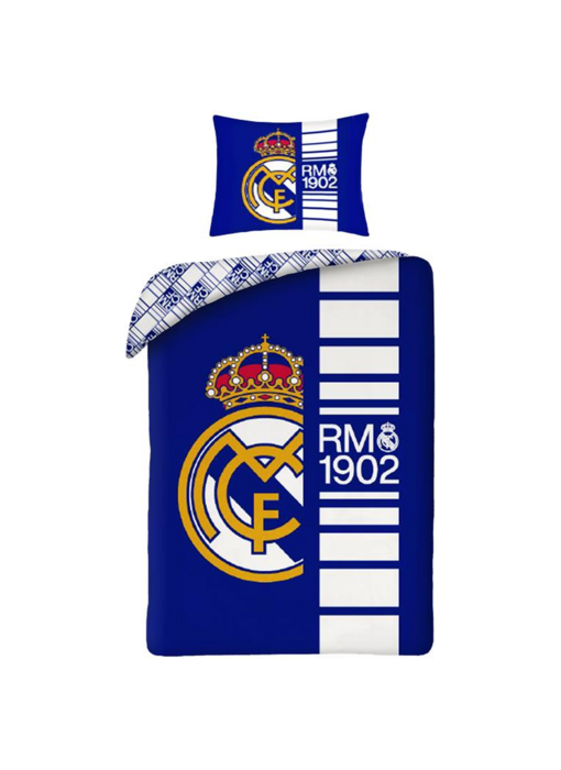 Real Madrid Bettbezug Blau 140x200 Baumwolle