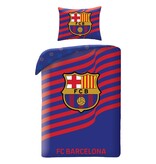 FC Barcelona Dekbedovertrek Stripes - 140x200/70x90cm - katoen