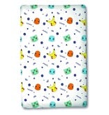 Pokémon Drap-housse classique - 90 x 200 cm - Jersey de coton