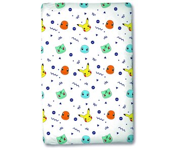 Pokémon Hoeslaken jersey 200x90cm katoen