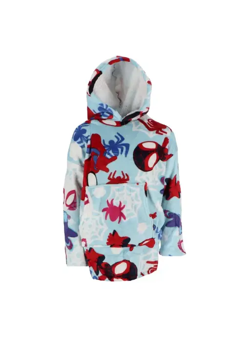 Marvel Sweat à capuche Couverture polaire Spidey - Enfant (Taille unique) Polyester