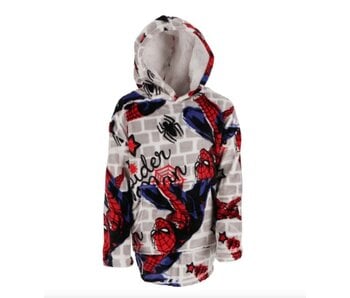 Spidey Couverture polaire à capuche Spider adulte en polyester (taille unique)