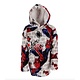 Hoodie-Fleecedecke, Spider , für Erwachsene, Polyester (Einheitsgröße)