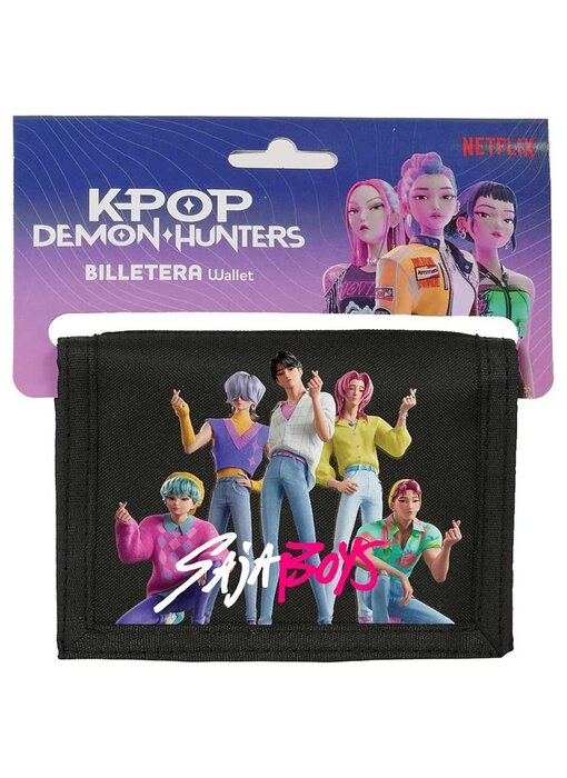 KPop Portemonnee 12.5x9.5cm Polyester
