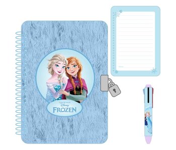 Disney Frozen dagboek met slot 20.5x14.5cm karton