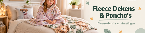 Fleecedecken und Ponchos