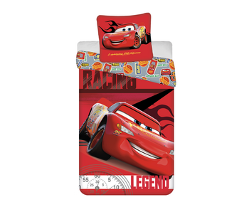 Disney Cars dekbedovertrek Legend - 140 x 200 cm / 60 x 70 cm - Katoen