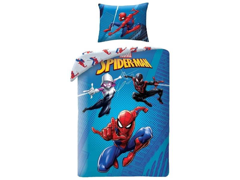 Spider-Man Dekbedovertrek Spider-Verse 140x200/70x90cm - katoen