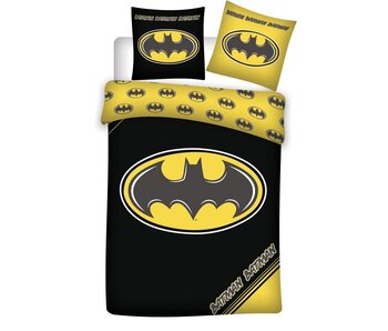 Batman Dekbedovertrek Logo 140x200 polycotton