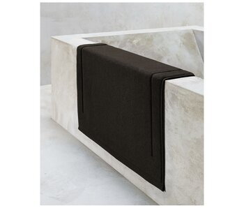 De Witte Lietaer Bath Mat Contessa 60x100cm Anthracite Cotton