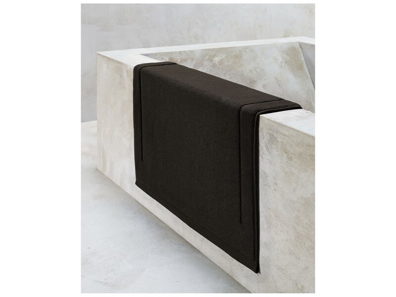 De Witte Lietaer Badematte Contessa Anthrazit - 60x60cm - Baumwolle