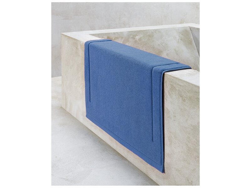 De Witte Lietaer Badematte Contessa Denimblau - 60 x 100 cm - Baumwolle