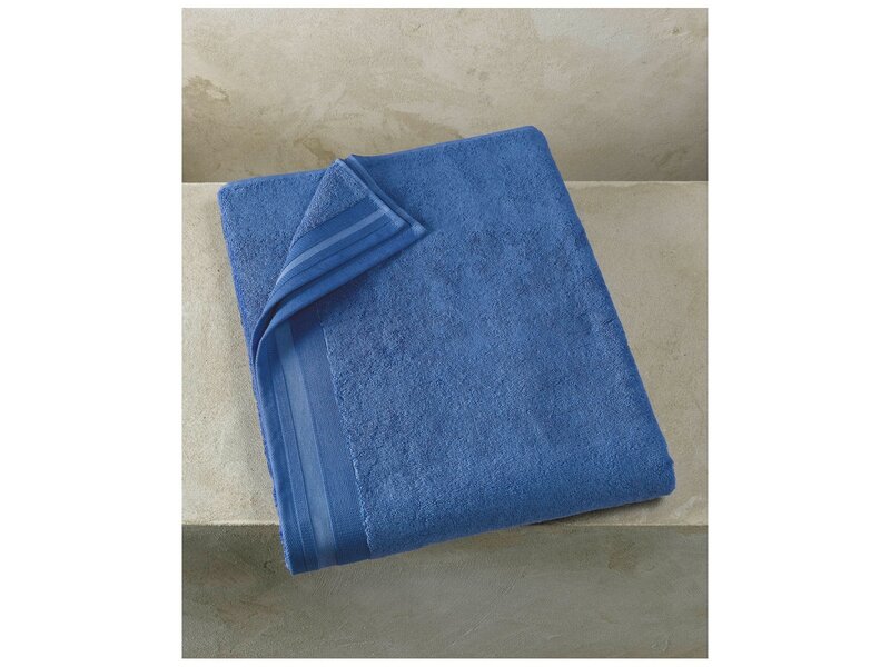 De Witte Lietaer Badlaken Contessa 100x150cm denim blue - katoen