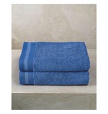 De Witte Lietaer Contessa Denim Blue Shower Towel - 70x140cm - 2 pieces - Cotton