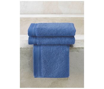 De Witte Lietaer Contessa guest towels 40x60cm Cotton denim blue 3 pcs.