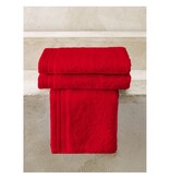De Witte Lietaer Gastendoekjes Contessa Scarlett Red - 40x60cm - 3 stuks - Katoen