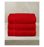 De Witte Lietaer Handdoeken Contessa Scarlett Red - 50x100cm - 3 stuks - Katoen