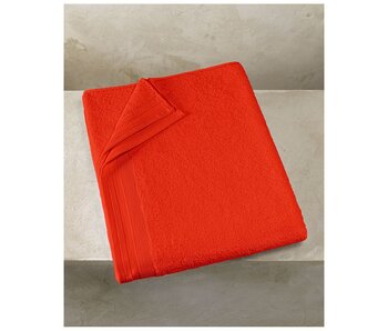 De Witte Lietaer Bath Towel Contessa Spicy Orange 100x150cm Cotton