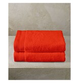 De Witte Lietaer Contessa Badetücher in würzigem Orange – 70 x 140 cm – 2 Stück – Baumwolle