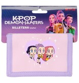KPop Demon Hunters portemonnee 12.5x9.5cm - polyester