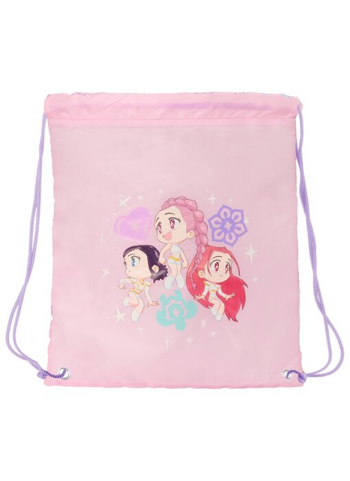 KPop Gymbag Chibi Demon Hunters 40x35cm polyester