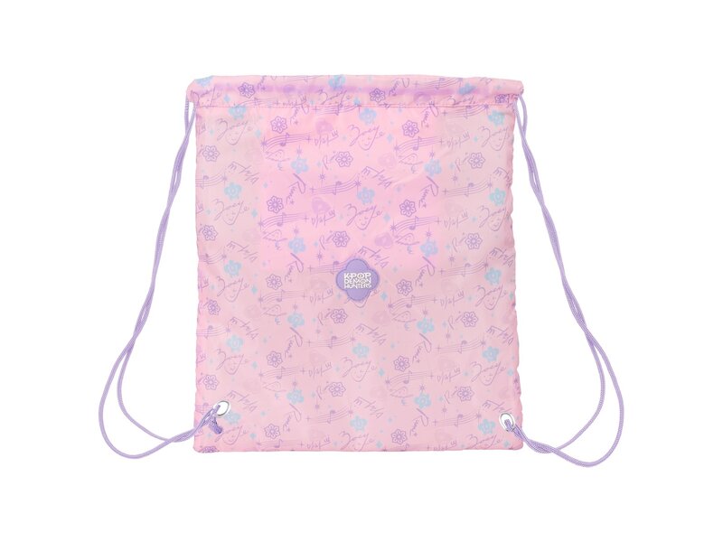 KPop Gymbag Chibi Demon Hunters 40x35cm - polyester