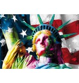 Patrice Murciano - Fotobehang Lady Liberty - 366 x 253 cm - Multi