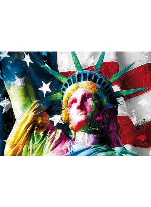 Patrice Murciano Fotobehang Lady Liberty 366x253cm
