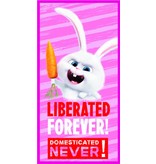 Liberated - Beach towel - 70 x 140 cm - Pink