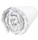 Matt & Rose Douce Nuit - Drap - Double - 140 x 200 cm - Blanc