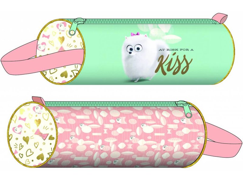 Kiss - Rond etui - 20 x 6 cm - Multi