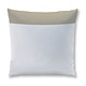 Kussensloop Chaleureux Gouter Wit / Taupe 65x65cm