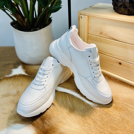 HIP- Witte sneaker laag – shoes4kids
