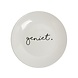 Gusta Bordje ø20cm set Geniet/Lekker thuis Gusta Bordje ø20cm set Geniet/Lekker thuis