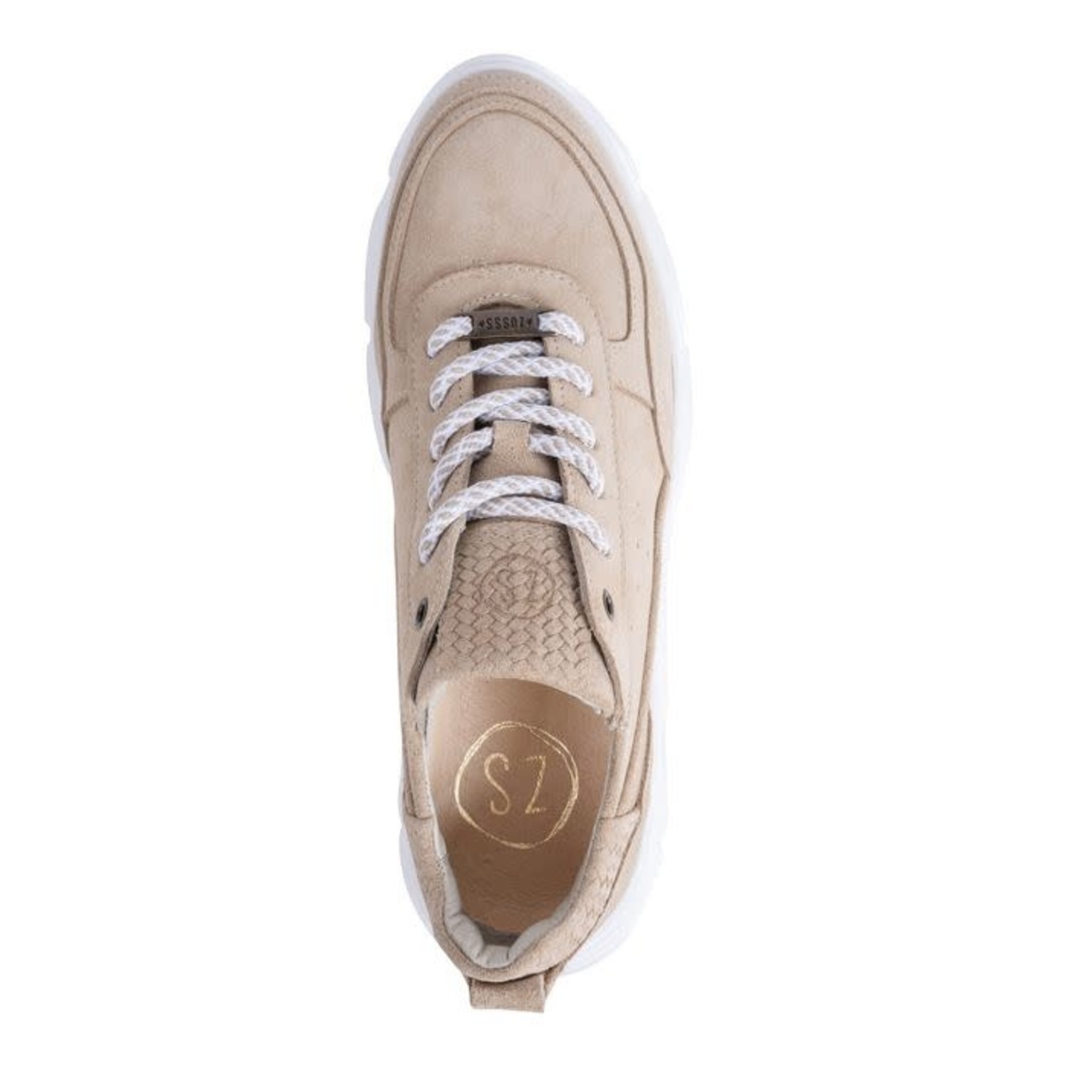 Zusss Gave Lederen Sneaker - Zand - Lou Lou Conceptstore