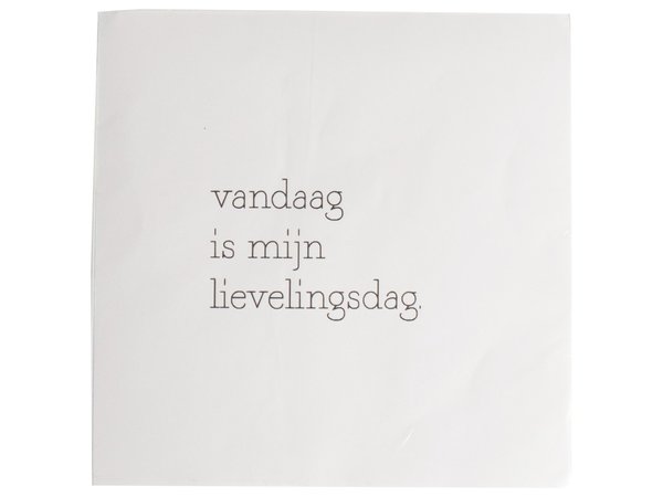 Gusta Servetten - Geniet/Lievelings - Genieters