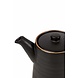 Zusss - Theepot Aardewerk 1,25L Zwart Zusss - Theepot Aardewerk 1,25L Zwart