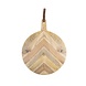 Zusss Zusss - Houten Serveerplank Rond 40Cm Zusss Zusss - Houten Serveerplank Rond 40Cm