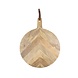 Zusss Zusss - Houten Serveerplank Rond 40Cm Zusss Zusss - Houten Serveerplank Rond 40Cm