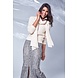 K Design K Design - Pull ronde hals - cream - T506 K Design K Design - Pull ronde hals - cream - T506