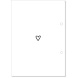 By Romi Creative Studio Baby / Bewaarbundel / Wit + houten hartje By Romi Creative Studio Baby / Bewaarbundel / Wit + houten hartje