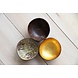Noya Collection Kokosnoot kommetje - Gold Metallic Leaf Noya Collection Kokosnoot kommetje - Gold Metallic Leaf
