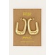 My Jewellery MOOD oorhangers met zwarte stenen My Jewellery MOOD oorhangers met zwarte stenen